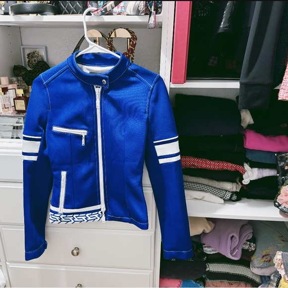 Louis Vuitton  Striped Biker Jacket - Picture 11 of 15